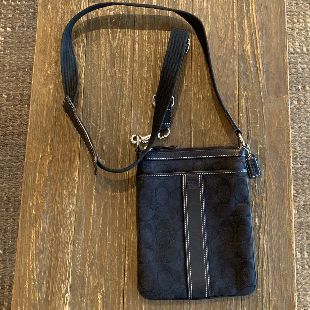 Coach Signature Cross Body Purse